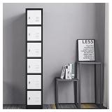 iCHENGGD Metal Locker 6 Door Tall Locker Office Storage Lockers with Combination Lock for Home Gym Employees School