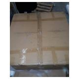 Bella E. Modern Square Cocktail Ottoman Stone X-Large