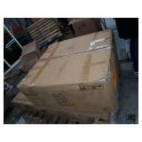 Bella E. Modern Square Cocktail Ottoman Stone X-Large