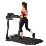 WOWSPEED Foldable Treadmills for Home, 1500W Electric Treadmills for Running Walking Jogging Exercise with Incline LCD and Pulse Monitor Compact Space Saving Fitness Motorized Running Indoor Exercise