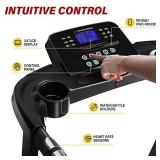 WOWSPEED Foldable Treadmills for Home, 1500W Electric Treadmills for Running Walking Jogging Exercise with Incline LCD and Pulse Monitor Compact Space Saving Fitness Motorized Running Indoor Exercise