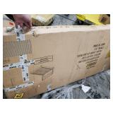 Home Life Premiere Classics Cloth Light Beige Cream Linen 51" Tall Headboard Queen