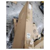 Keter Denali 150 Gallon Resin Large Deck Box-Organization and Storage for Patio Furniture, Outdoor Cushions, Garden Tools and Pool Toys, Grey & Black