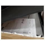 Keter Denali 150 Gallon Resin Large Deck Box-Organization and Storage for Patio Furniture, Outdoor Cushions, Garden Tools and Pool Toys, Grey & Black