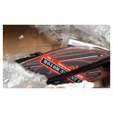 black and red razor kid scooter