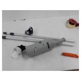 Rechargeable handheld vacuum for pool and spa