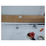 Abu Garcia Catfish Commando Fishing Rod and Reel Combo, 7 Feet, Medium Heavy Power, Black