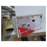 Frigidaire EFR376-MOONBM Retro Bar Fridge Refrigerator with Side Bottle Opener, 3.2 cu. Ft, Moonbeam