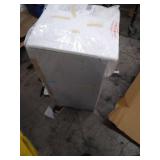 Frigidaire EFR376-MOONBM Retro Bar Fridge Refrigerator with Side Bottle Opener, 3.2 cu. Ft, Moonbeam