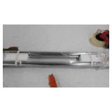 TSMST 7FT Sliding Barn Door Hardware Kit, Top Mount Stainless Steel Heavy Duty Sturdy Barn Door Track for Single Wood Door, Slide Smoothly Quietly (T Style)