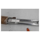 TSMST 7FT Sliding Barn Door Hardware Kit, Top Mount Stainless Steel Heavy Duty Sturdy Barn Door Track for Single Wood Door, Slide Smoothly Quietly (T Style)