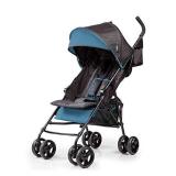 Summer 3Dmini Convenience Stroller, Blue/Black â Lightweight Infant Stroller with Compact Fold, Multi-Position Recline, Canopy with Pop Out Sun Visor and More â Umbrella Stroller for Travel 
