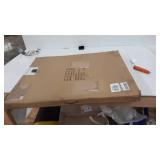 Amazon Basics Foldable Metal Pet Dog Exercise Fence Pen With Door Gate - 60 x 60 x 30 Inches, Black