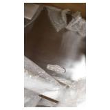 VBENLEM Fire Pit Lid Round 40 Inch Foldable Fire Pit Ring Snuff Cover 430 Stainless Steel Fire Pit Spark Screen Cover 3mm Thickness