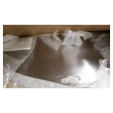 VBENLEM Fire Pit Lid Round 40 Inch Foldable Fire Pit Ring Snuff Cover 430 Stainless Steel Fire Pit Spark Screen Cover 3mm Thickness