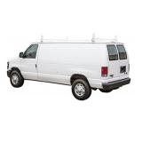 Buyers Products 1501310 Van Ladder Rack White Powder Coated Steel