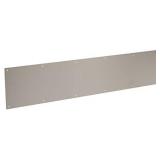 SCHLAGE 515010 Satin Stainless-Steel Commercial Kick Plate, 8" x 34"