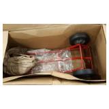 Milwaukee Hand Trucks 47866 P-Handle Truck with 10-Inch Solid Puncture Proof Tires and Wheel Guards