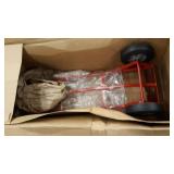 Milwaukee Hand Trucks 47866 P-Handle Truck with 10-Inch Solid Puncture Proof Tires and Wheel Guards