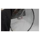 Black Round Wall Mirror - 24 Inch Large Round Mirror, Rustic Accent Mirror For Bathroom, Entry, Dining Room, & Living Room. Metal Black Round Mirror For Wall, Vanity Mirror Large Circle Wall Mirror