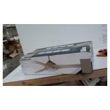 Emerson CF315CO60ORB Kathy Ireland Home Lindbergh Eco 60 Inch Ceiling Fan LED Lighting Fixture with 6-Speed Wall Control and 3 Sculpted Wood Blades, Oil Rubbed Bronze