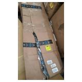 PetSafe 1-Piece Sliding Glass Door for Dogs and Cats - Adjustable 91 7/16 in to 96 in - Large-Tall, White - No Cutting DIY Installation - Patio Pet Door Great for Apartments and Rentals