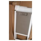 PetSafe 1-Piece Sliding Glass Door for Dogs and Cats - Adjustable 91 7/16 in to 96 in - Large-Tall, White - No Cutting DIY Installation - Patio Pet Door Great for Apartments and Rentals