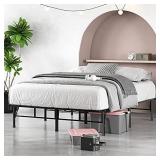 ZINUS SmartBase Compack Mattress Foundation / 14 Inch Metal Bed Frame / No Box Spring Needed / Sturdy Steel Slat Support, Queen