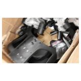 Big and Tall Office Chair 400lbs Wide Seat Mesh Desk Chair Massage Rolling Swivel Ergonomic Computer Chair with Lumbar Support Adjustable Arms Task Chair for Heavy People