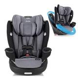 Evenflo Gold Revolve360 Rotational AllinOne Convertible Car Seat Swivel Car Seat Rotating Car Seat for All Ages Swivel Baby Car Seat ModeChanging 4120lb Car Seat and Booster Car Seat, Moonstone