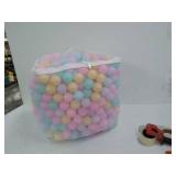 Amazon Basics BPA Free Plastic Ball Pit Balls with Storage Bag, 1,000 ct (2.3â Diameter), Pastels