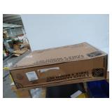 Step2 3-Piece Farmhouse Table & Bench Set | Kids Plastic Play Table | Modern Farmhouse Design, Grey, White