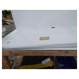 Classroom Keepers 12" x 18" Construction Paper Storage, 10-Slot, White, 16-7/8"H x 26-7/8"W x 18-1/2"D, 1 Piece