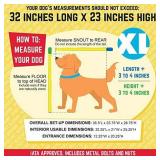 SportPet Designs Plastic Kennels Rolling Plastic Airline Approved Wire Door Travel Dog Crate, X-Large