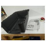 SportPet Designs Plastic Kennels Rolling Plastic Airline Approved Wire Door Travel Dog Crate, X-Large