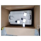 SportPet Designs Plastic Kennels Rolling Plastic Airline Approved Wire Door Travel Dog Crate, X-Large