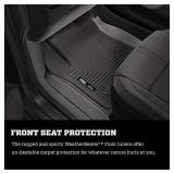 Husky Liners 18771 Fits 2015-19 Ford Transit-150, 2015-19 Ford Transit-250, 2015-19 Ford Transit-350 Weatherbeater Front Floor Mats, Black