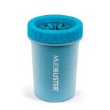 Dexas MudBuster Portable Dog Paw Cleaner, Medium, Blue