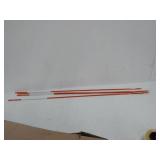 Blazer International 381ODM-4 48" Orange Reflective Driveway Marker, 4 Pack