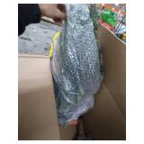 Puleo International 4.5 Foot Pre-Lit Aspen Fir Artificial Christmas Tree with 250 UL Listed Clear Lights, Green