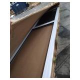 PetSafe 1-Piece Sliding Glass Door for Dogs and Cats - Adjustable 76 13/16 in to 80 11/16 in - Extra-Large, White - No Cutting DIY Installation - Patio Pet Door Great for Apartments and Rentals