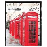 MCS Trendsetter Poster Frame, Black, 24 x 30 in, Single
