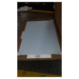 Glass 23Ã35 White Dry Erad3 Board (4mm glass thickness, 12"alum tray ) 1 Pc
