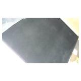 Dacasso Black Leather Desk Mat, 34-Inch by 20-Inch