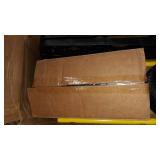 Harper Trucks 700 lb Capacity Glass Filled Nylon Convertible Hand Truck and Dolly with 10" Pneumatic Wheels , Black with yellow handle - PGDYK1635PKD