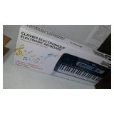 RockJam 54-Key Portable Electronic Keyboard with Interactive LCD Screen & Includes Piano Maestro Teaching App with 30 Songs