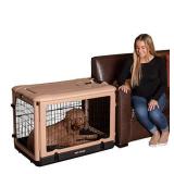 Pet Gear The Other Door Steel Crate - Tan/Black - 36"