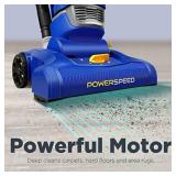 eureka NEU182A PowerSpeed Bagless Upright Vacuum Cleaner, Lite, Blue