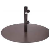 Abba Patio 55 lb Outodoor Patio 28" Diameter Heavy Duty Round Market Umbrella Base Stand Steel for Beach, Lawn, Garden, Pool, Bronze