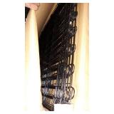 Amazon Basics Foldable Metal Pet Dog Exercise Fence Pen With Door Gate - 60 x 60 x 36 Inches, Black